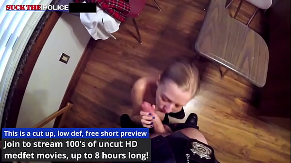 Officer_Tampa Continues_To Make_Student_Ava Siren Suck Dick After Catching Her Masturbating In AClassroom On SuckThePolice Reup