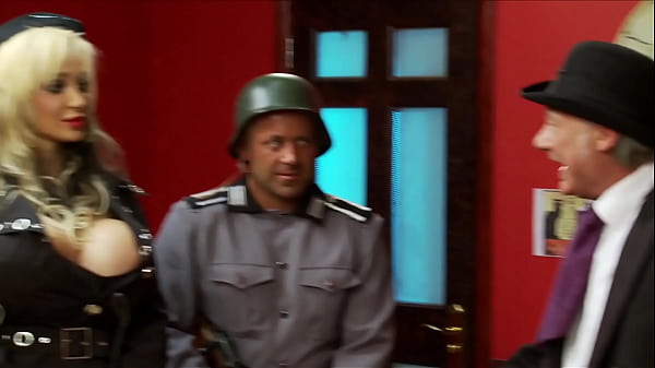 Nonton Group Sex Scene With Hot French Models In Military Uniforms thumbnail