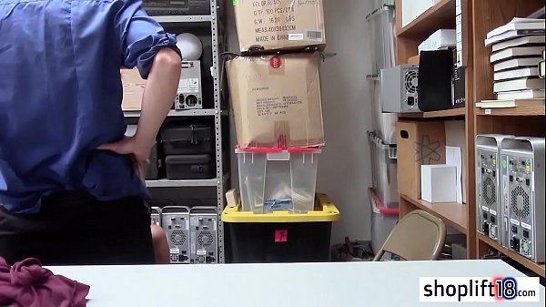 Hot petite blonde teen busted for stealing_jewelry