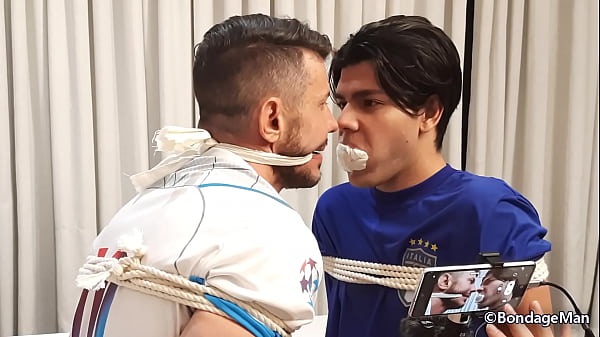 Several Brazilian Guys Bound And Gagged From Bondageman Now Available Here In Xvideos. Enjoy Handsome Guys In Bondage And Struggling And Moaning A Lot For Escape! thumbnail