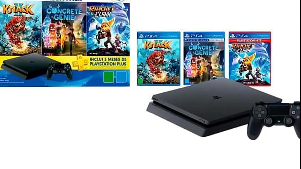 Playstation 4 R$ 2.699,00 