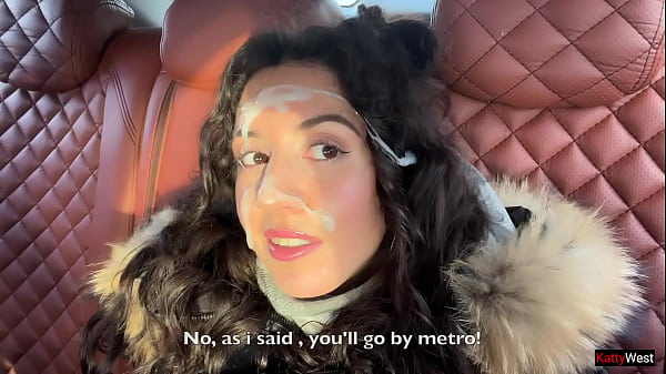Katty west wants to fuck her boyfriend in a car in public one last time before they break up 