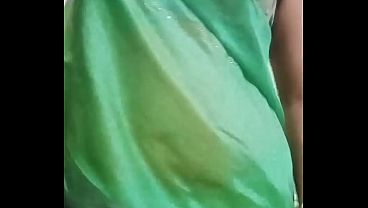 Indian Gay Crossdresser Bottom Gaurisissy Pressing And Playing With Her Big Boobs In Blue Saree Real Homemade Sex thumbnail