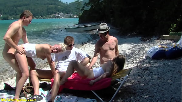 Extreme German Gangbang Fuck Orgy In Nature thumbnail