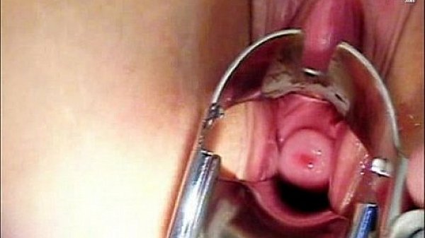 Faye gyno exam with pussy gaping and real orgasm 