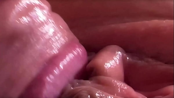 Ебля экстремально крупным планом Макро кремпай