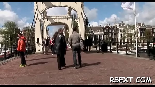 Aroused chap_takes a_travel in the amsterdam_redlightdistrict