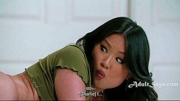 Stepmom Seduces Distracted Stepdaughter - Lulu Chu, Charlie Forde 