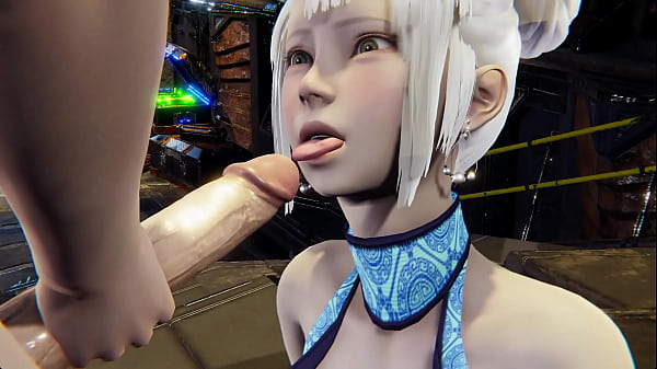 Blowjob With Hot Blonde Mina - Big Dick Sucking In Honey Select 2 thumbnail