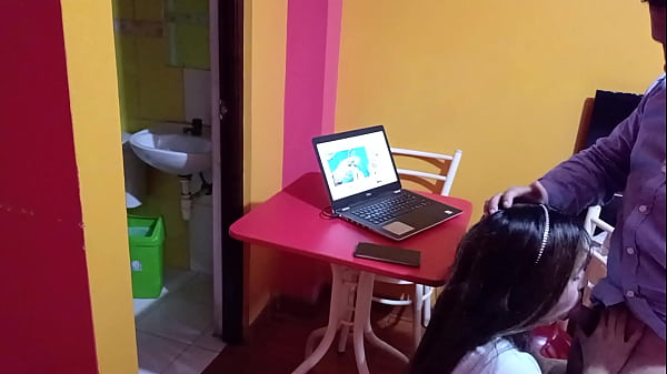 Termina Con La Polla Dentro, Despu&eacute;s De Estudiar Con Mi Polla En Su Mano thumbnail