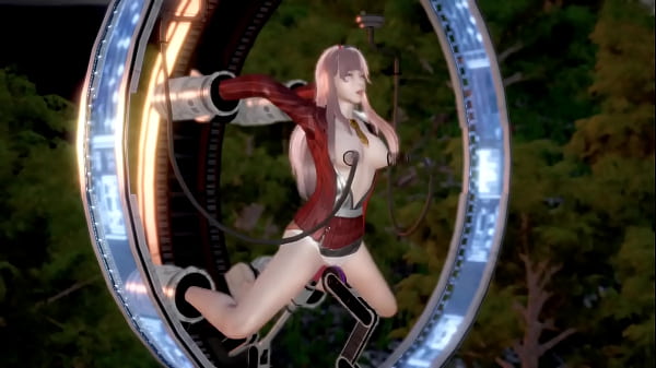 Nonton Zero Two Double Pounded By Sex Machine thumbnail