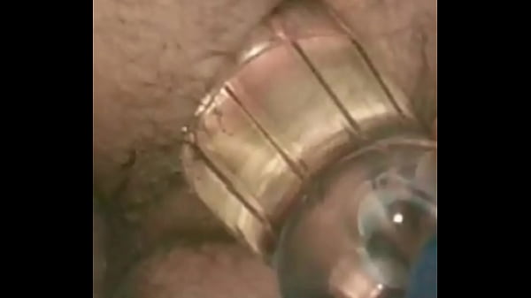 Plastic Drink Bottle deep in my Ass with Gape 