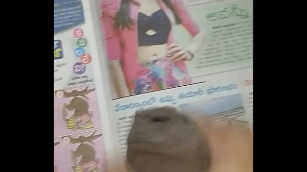 Cumshot for sexy Adah Sharma 