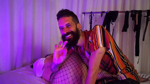 Play MP4 - Hot girl plays in fishnets&period; Then Cipriani masturbates her&period;