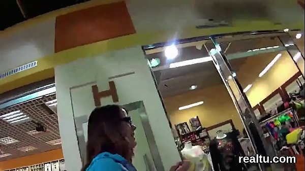 Attractive czechsweetieis tempted in the mall_and fucked in pov