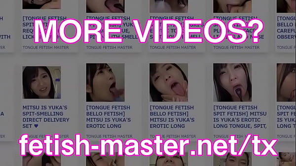 Japanese Asian Tongue Spit Face Nose Licking Sucking Kissing Handjob Fetish - More at fetish-master.net