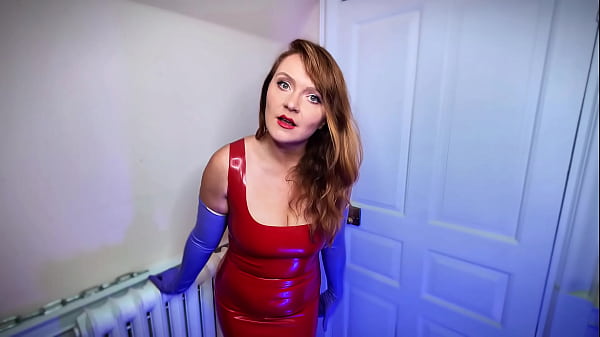 Redhead In Latex And Gloves Joi thumbnail
