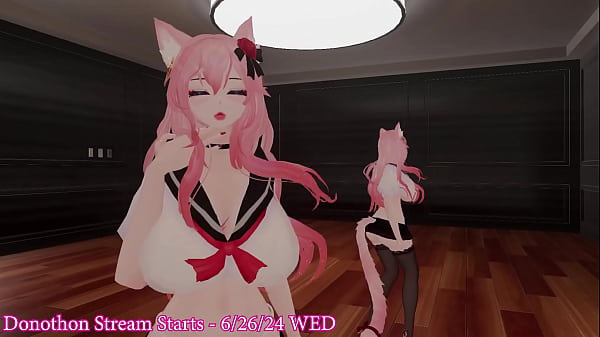 Vr foxgirl gives a special announcement 