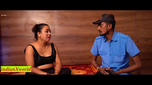 Beautiful Bhabhi Cheating Sex With Security Guard! Hindi Malkin Sex thumbnail