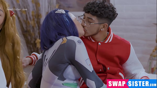 Little Stepsisters Sucking On Swap Stepbros' Cocks - Swapsister 