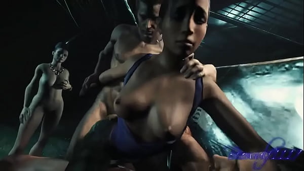 Threesome sheva resident evil 5 
