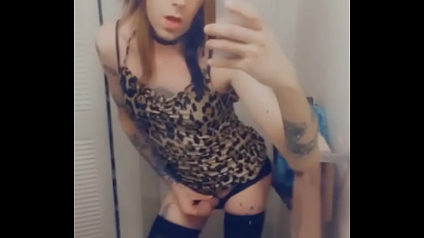 Hot Girl In Cheetah Print Dress Needs Cock In Her thumbnail