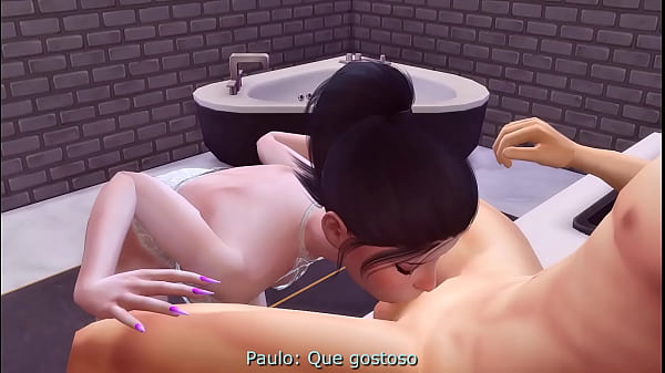 PAI COMENDO ASAMIGAS_DA FILHATHE SIMS 4