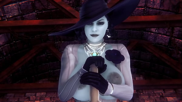 Lady Dimitrescu Blowjob | Resident Evil Village Hentai Prody thumbnail