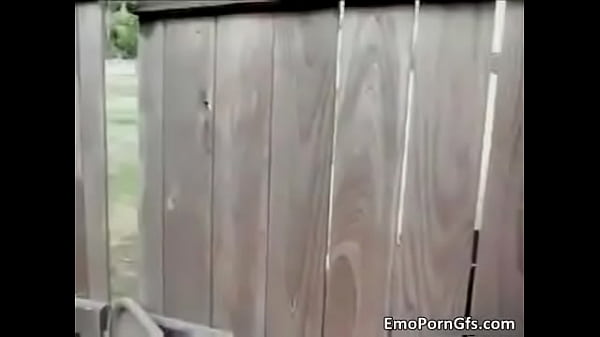 Horny emo slut sucking hard cock 