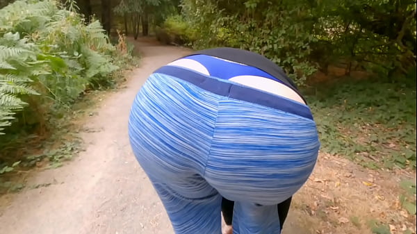 Fat ass thong flashing and wedgie walking