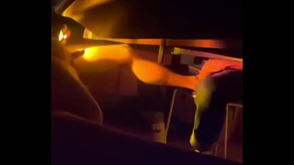 my flatmate and a young friend of ours started feet play under the table. This time I filmed it