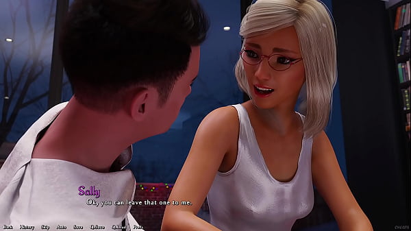 Being a dik #220 virgin nerdy girl didn't realize her panties was showing 