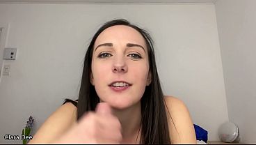 Play a Game for a POV Blowjob from Clara Dee in Lingerie - JOI Games 