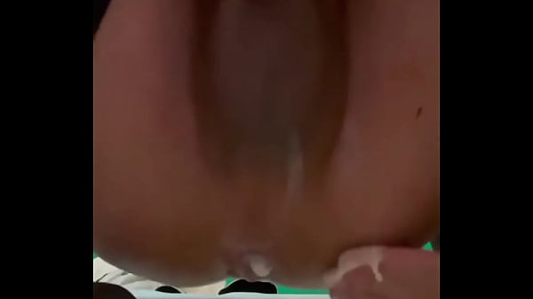 Play MP4 - Stuffing my butt with a horse dildo and getting creampied~