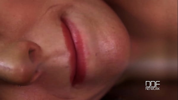 Russian beauty bangs her pink pussy with big banana