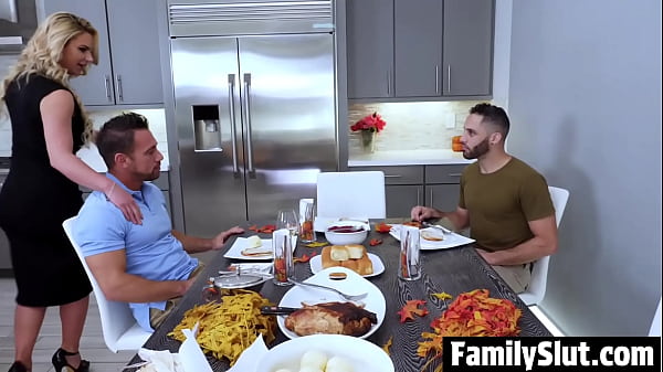 Nonton Phoenix Starts Giving Both Her Boys A Firm Handjob Underneath The Table - Familyslut thumbnail