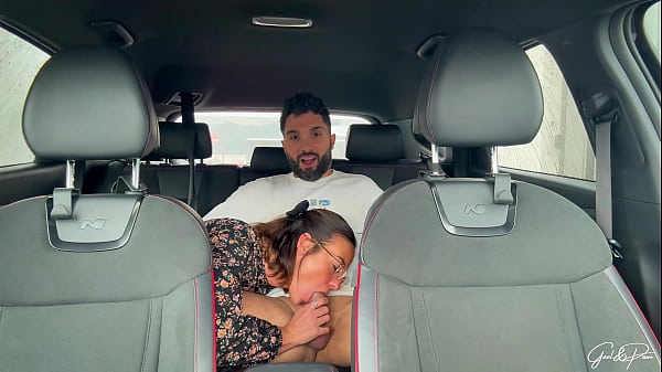 Lea pam suck gael marques dick and he fucks her in the car during car wash