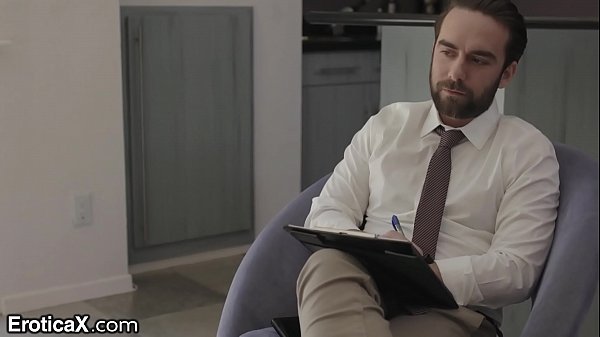 Play MP4 - EroticaX - Curvy Redhead Fucks Her Therapist