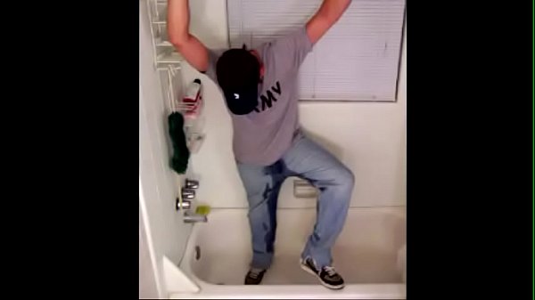 Piss my Jeans, Briefs, Nike Basketball Sneakers and White Crew Socks 