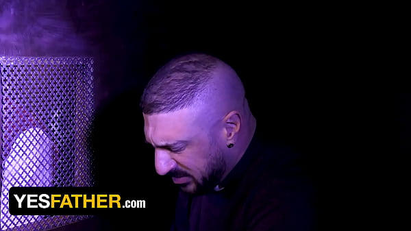 YesFather - Catholic Boy Gabe Bradshaw Swallows Pastor Marco Napoli's Cock In The Confession Booth 