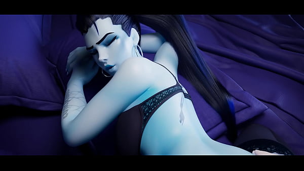 Widowmaker takes it from behind and enjoys it