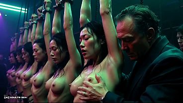 [ai-generated] Sex Rave (watch With Sound) - Billionaire's Private Jet To China: Stewardess Fun & Helpless Chained Models Groped In Inspection thumbnail