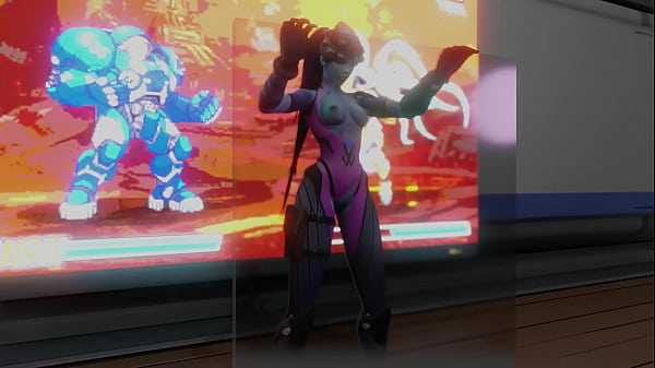 Nonton Widowmaker Squeezing Her Boobs With Glass thumbnail