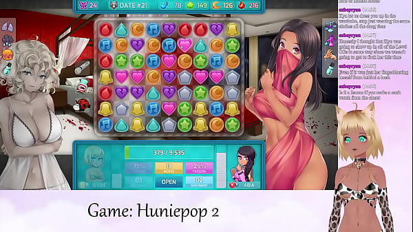 VTuber_LewdNeko Plays Huniepop_2 Double Date BONUS
