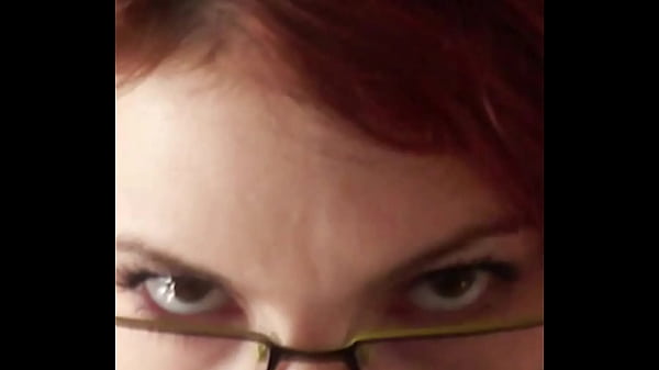 Glassed up karla rose drops to her knees locking eyes in pov while sucking my wrapped cock with hungry force