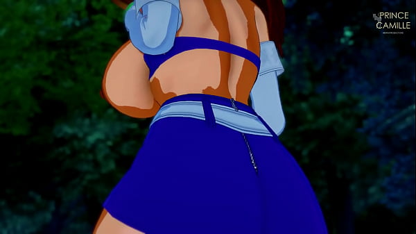 Play MP4 - Starfire gets horny during mission and is spied masturbating - Teen Titans