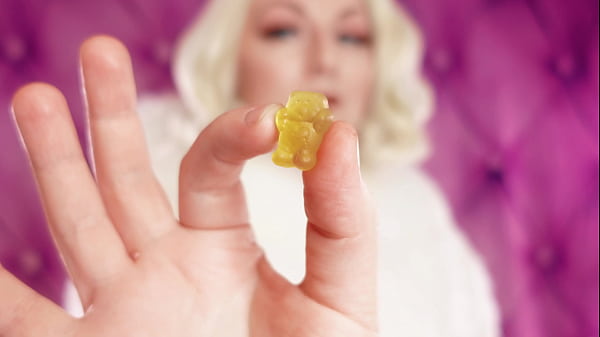 ASMRhot video eating teddy_bears