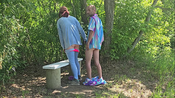 Nonton Pervy Nerd Caught By Hot Horny Jogger - She Makes Me Fuck Her In Public! thumbnail