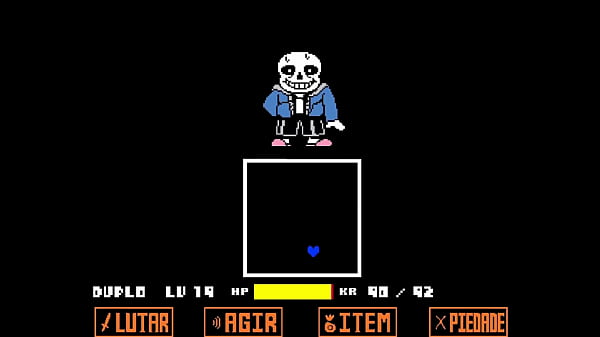 Esqueleto batalhando 