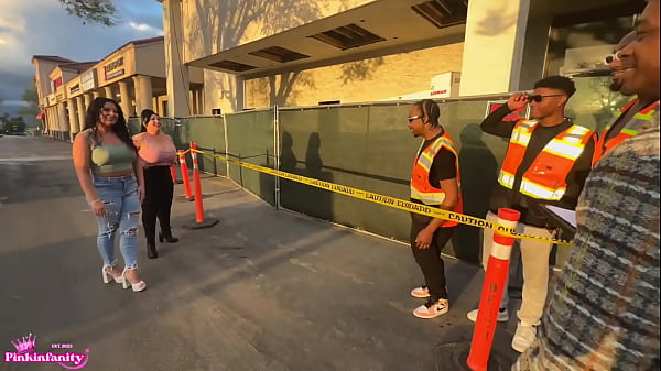 Latinas getting cat called by sexy ass construction crew stars onlyclub mlfnxtdoor mac onlyxxx